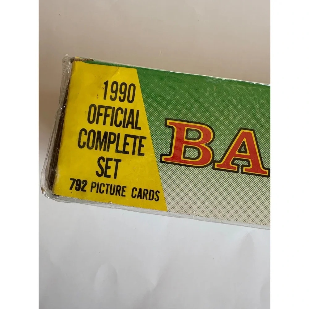 1990 Topps Baseball Cards Official Complete Set 792 Cards Factory Sealed Griffey